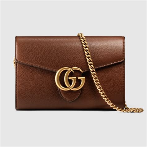 gucci marmont mini chain|gucci mini wallet on chain.